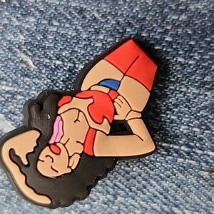 SET OF FOUR CROC CHARMS